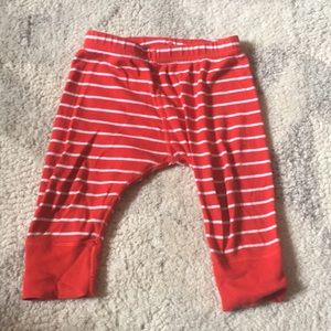 Red striped pants from Hanna Andersson